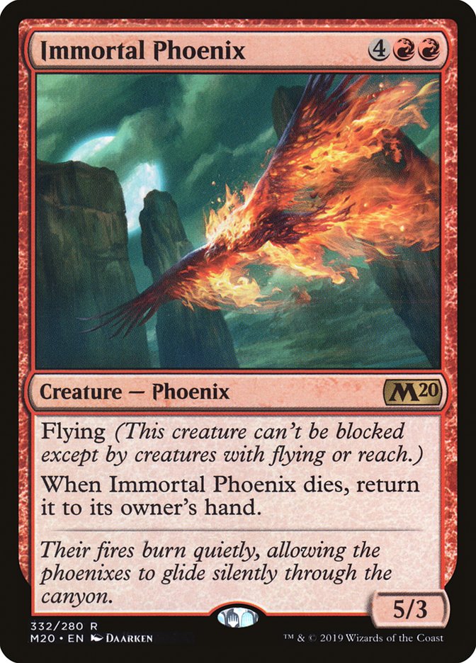 Immortal Phoenix [Core Set 2020] | Card Citadel