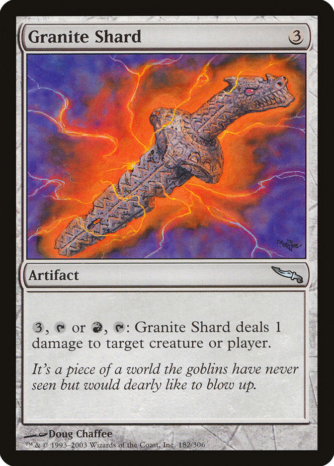 Granite Shard [Mirrodin] | Card Citadel