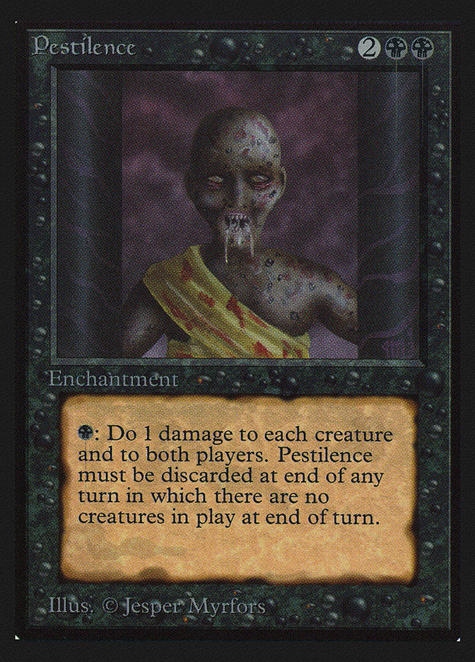 Pestilence (IE) [Intl. Collectors’ Edition] | Card Citadel