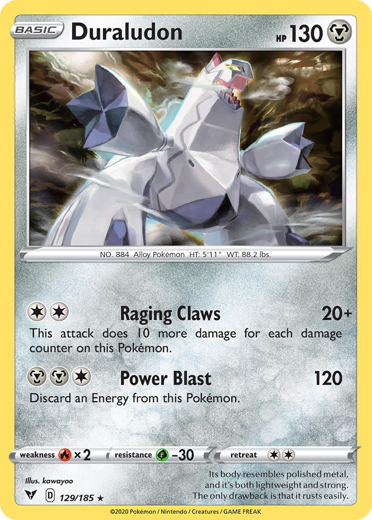 Duraludon (129/185) [Sword & Shield: Vivid Voltage] | Card Citadel