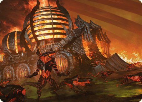Urabrask's Forge Art Card [Phyrexia: All Will Be One Art Series] | Card Citadel