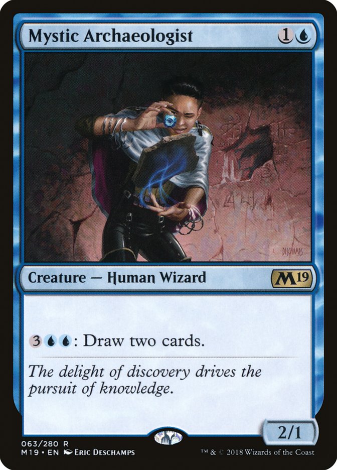 Mystic Archaeologist [Core Set 2019] | Card Citadel