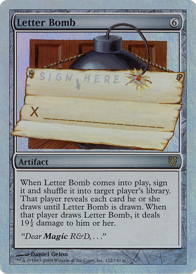 Letter Bomb [Unhinged] | Card Citadel