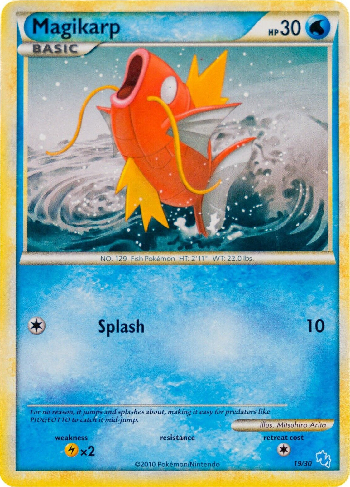 Magikarp (19/30) [HeartGold & SoulSilver: Trainer Kit - Gyarados] | Card Citadel