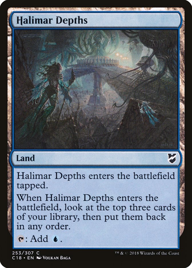 Halimar Depths [Commander 2018] | Card Citadel