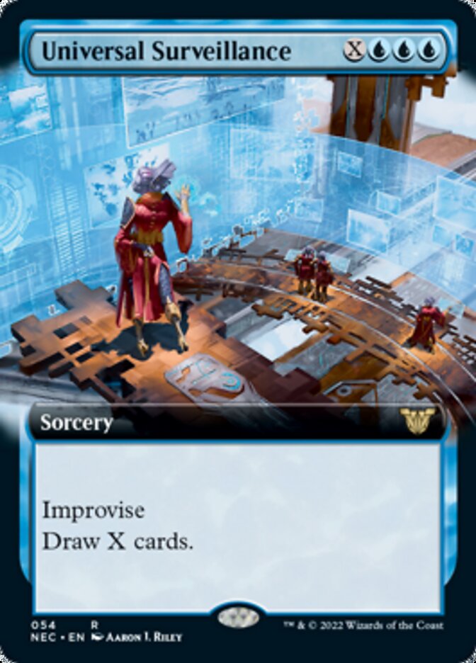 Universal Surveillance (Extended) [Kamigawa: Neon Dynasty Commander] | Card Citadel