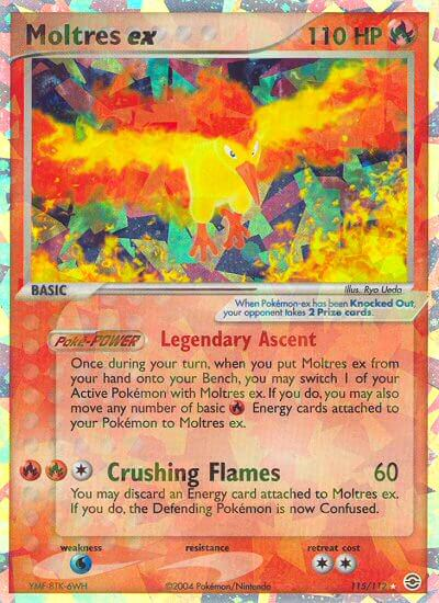 Moltres ex (115/112) [EX: FireRed & LeafGreen] | Card Citadel