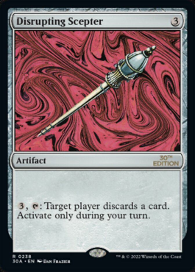 Disrupting Scepter [30th Anniversary Edition] | Card Citadel