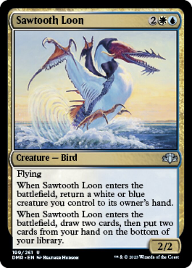 Sawtooth Loon [Dominaria Remastered] | Card Citadel