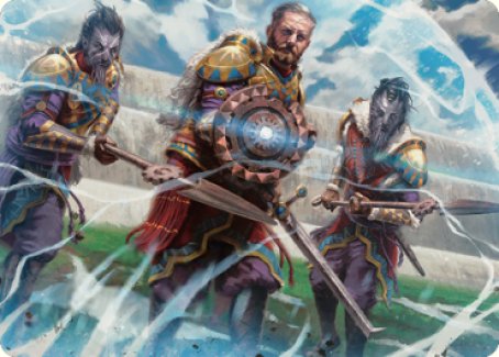 Argivian Phalanx Art Card [Dominaria United Art Series] | Card Citadel