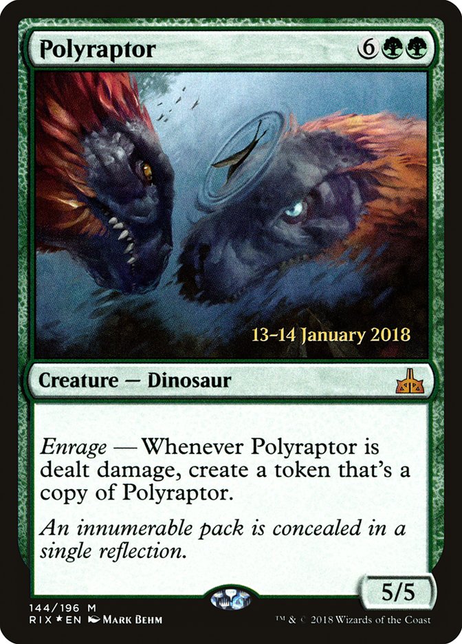 Polyraptor [Rivals of Ixalan Promos] | Card Citadel