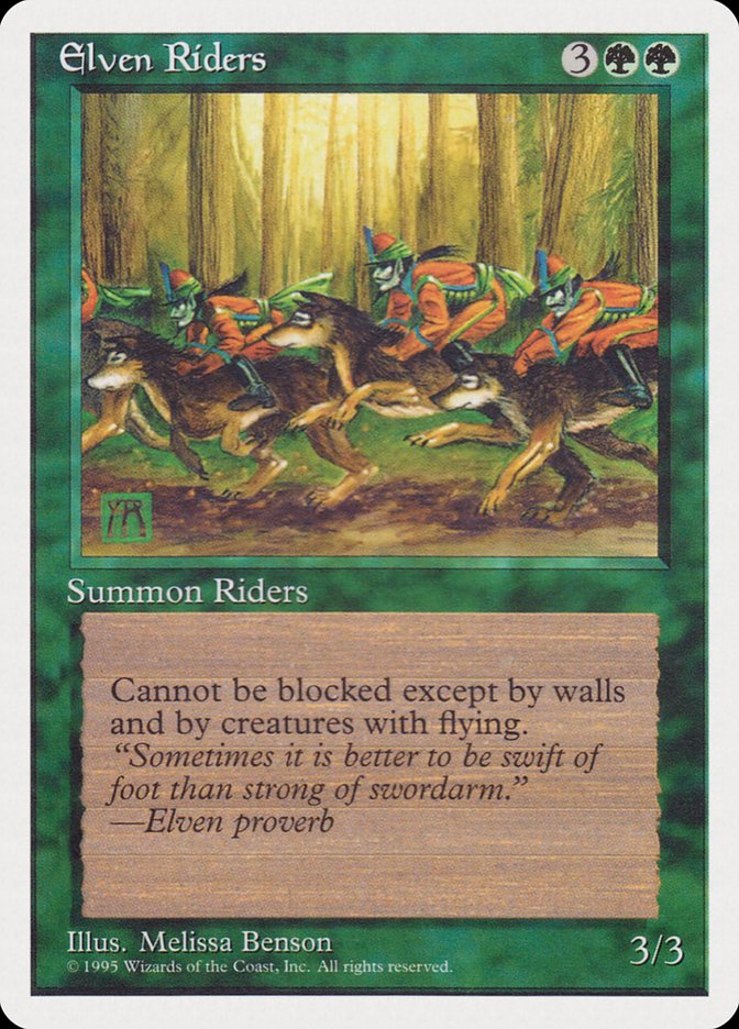 Elven Riders [Rivals Quick Start Set] | Card Citadel