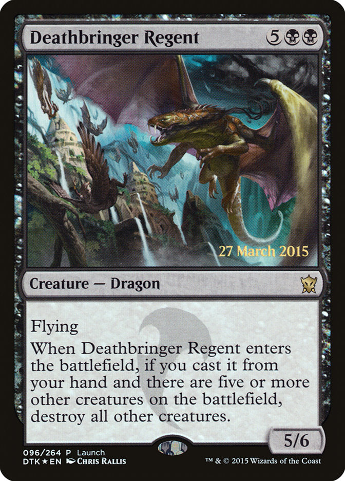 Deathbringer Regent [Dragons of Tarkir Promos] | Card Citadel