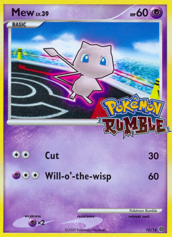 Mew (10/16) [Pokémon Rumble] | Card Citadel