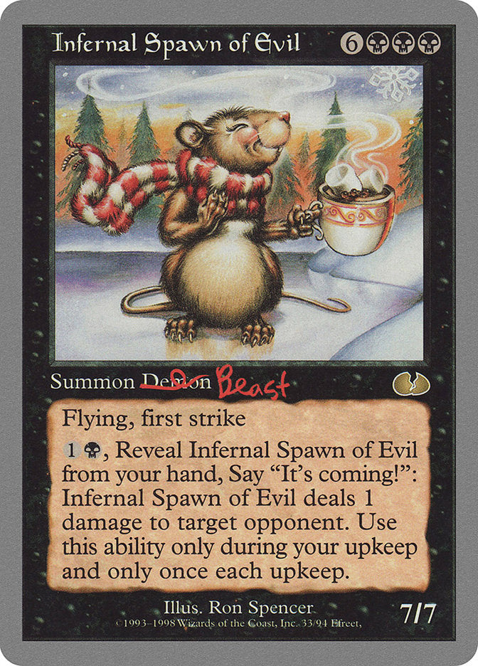Infernal Spawn of Evil [Unglued] | Card Citadel