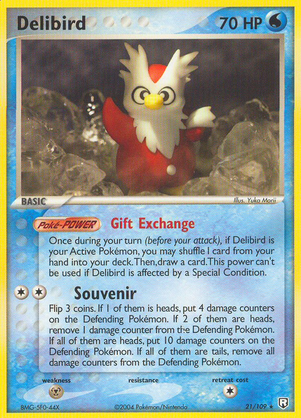 Delibird (21/109) [EX: Team Rocket Returns] | Card Citadel