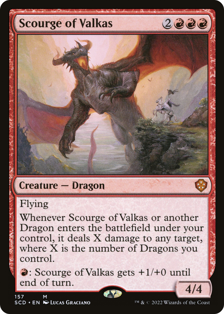 Scourge of Valkas [Starter Commander Decks] | Card Citadel