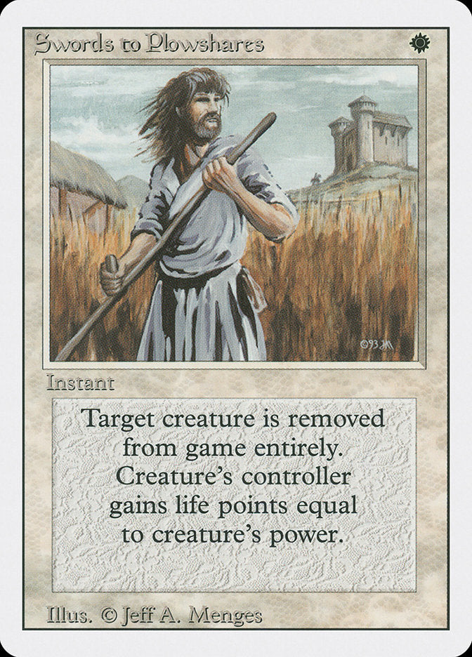 Swords to Plowshares [Revised Edition] | Card Citadel