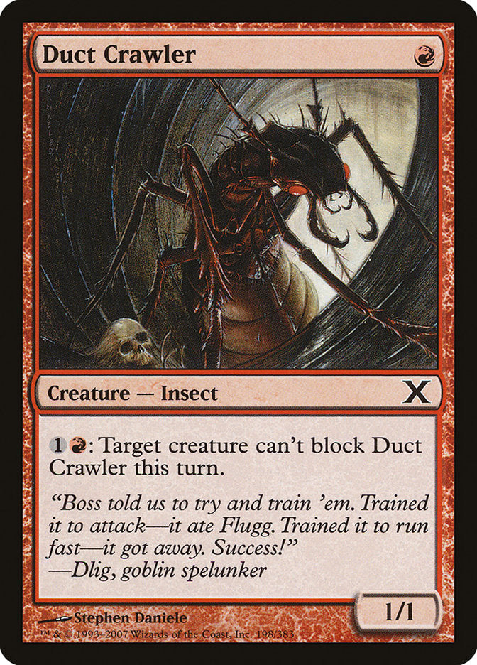 Duct Crawler [Tenth Edition] | Card Citadel