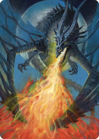 Balefire Dragon Art Card [Commander Masters Art Series] | Card Citadel