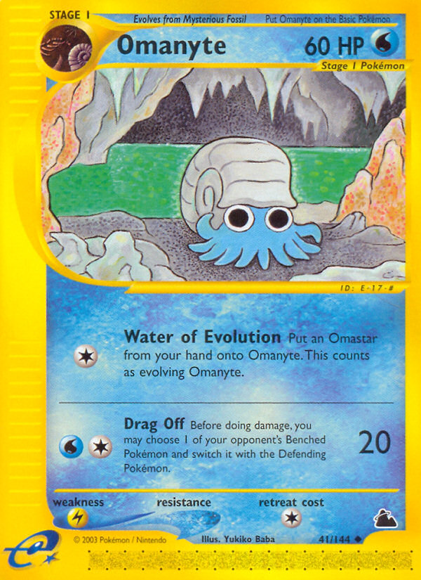 Omanyte (41/144) [Skyridge] | Card Citadel
