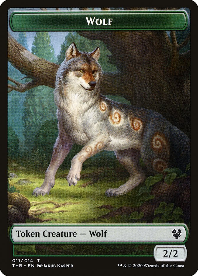 Wolf Token [Theros Beyond Death] | Card Citadel