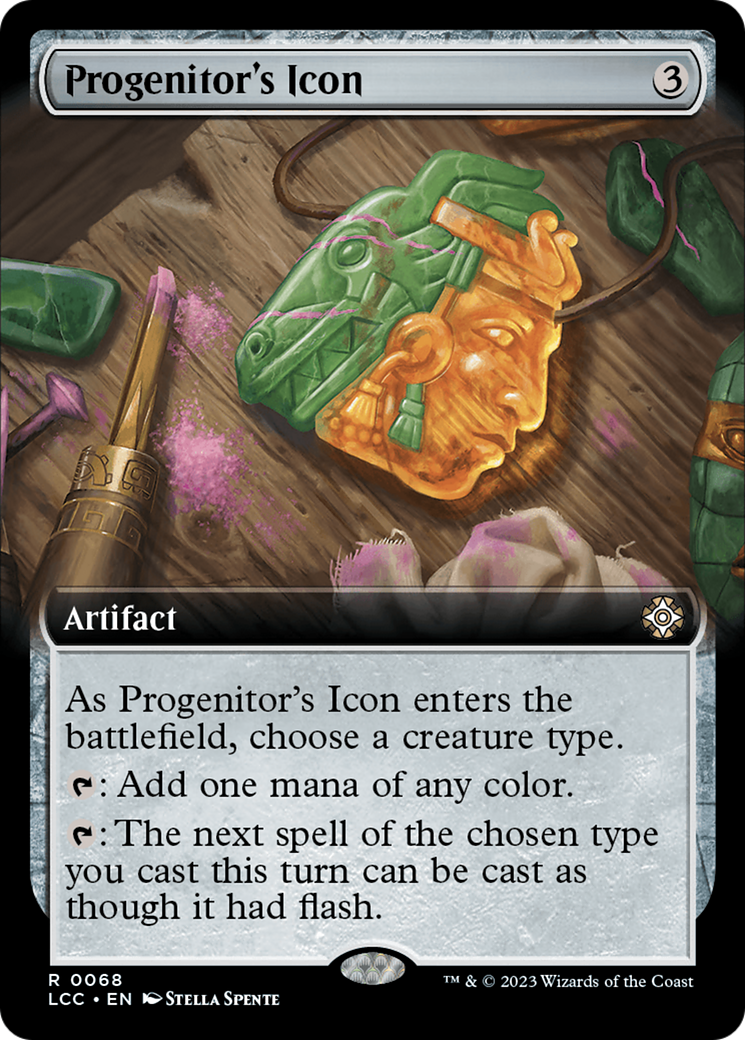 Progenitor's Icon (Extended Art) [The Lost Caverns of Ixalan Commander] | Card Citadel