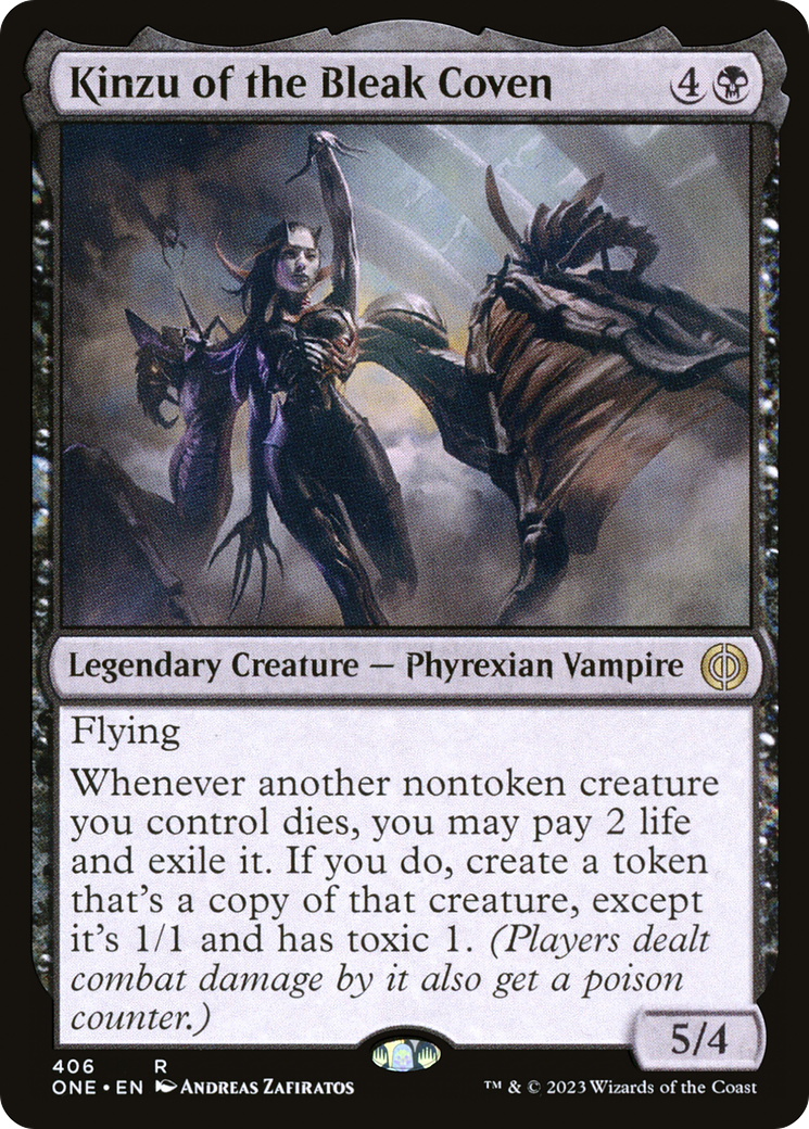 Kinzu of the Bleak Coven [Phyrexia: All Will Be One] | Card Citadel