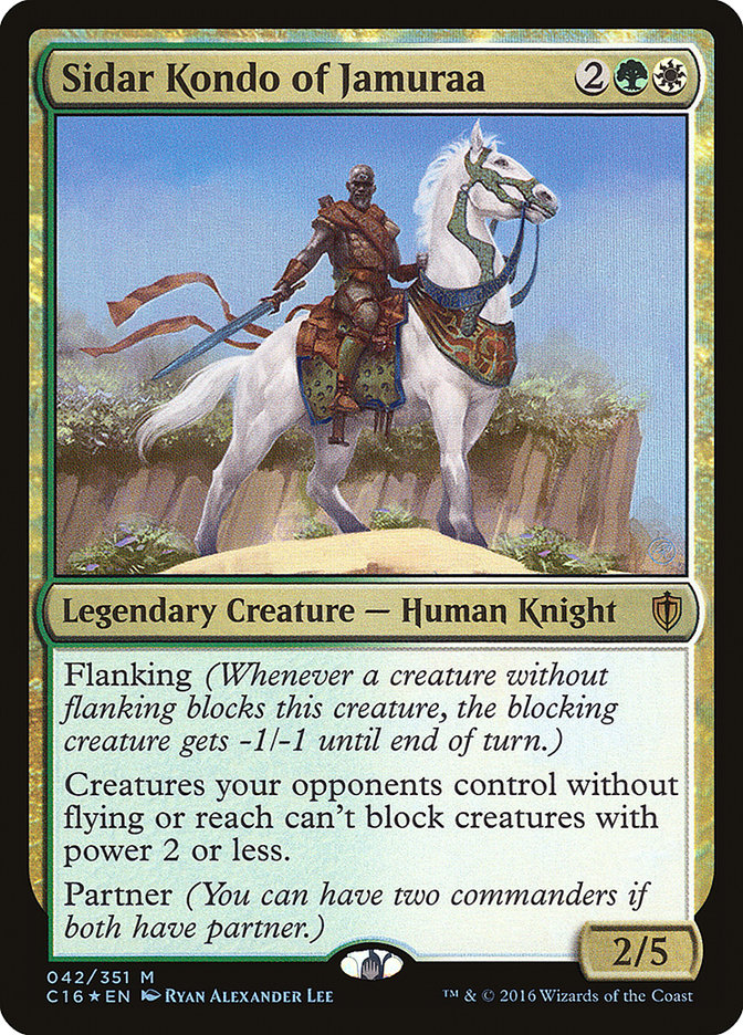 Sidar Kondo of Jamuraa [Commander 2016] | Card Citadel