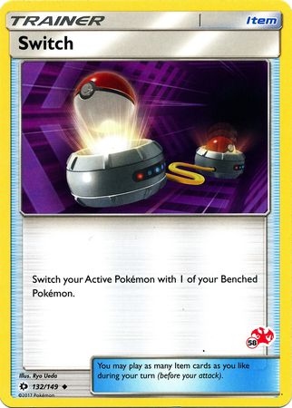Switch (132/149) (Charizard Stamp #58) [Battle Academy 2020] | Card Citadel