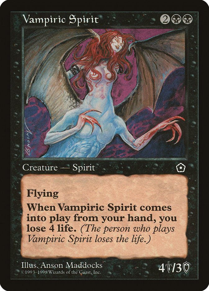 Vampiric Spirit [Portal Second Age] | Card Citadel