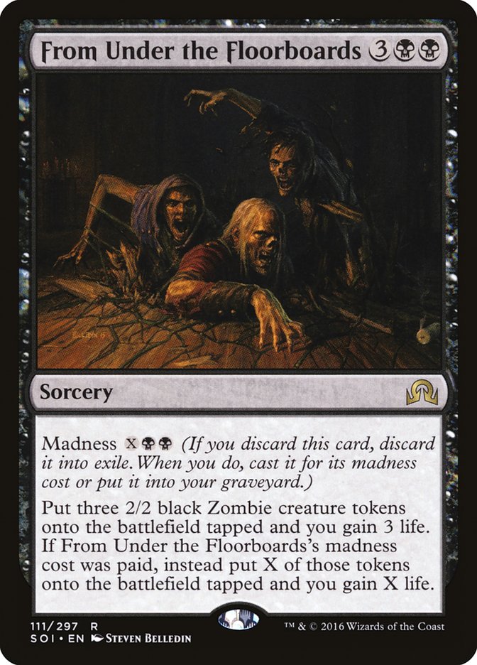 From Under the Floorboards [Shadows over Innistrad] | Card Citadel