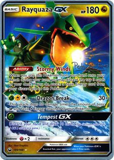 Rayquaza GX (109/168) (Dragones y Sombras - Pedro Eugenio Torres) [World Championships 2018] | Card Citadel