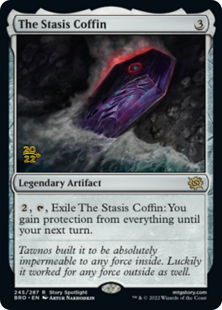 The Stasis Coffin [The Brothers' War: Prerelease Promos] | Card Citadel