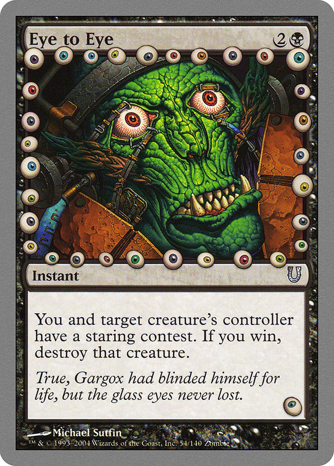 Eye to Eye [Unhinged] | Card Citadel