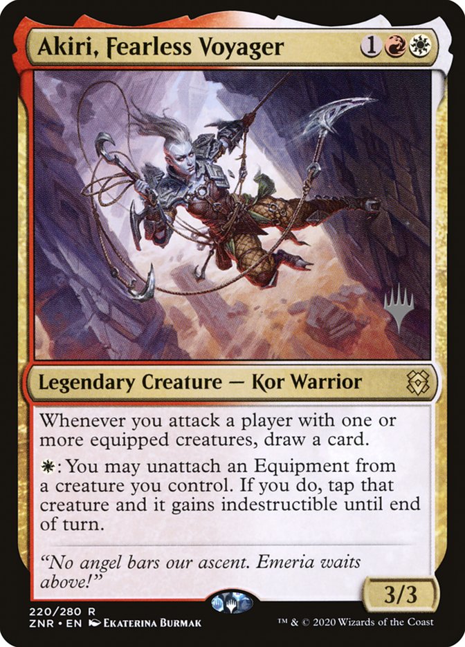 Akiri, Fearless Voyager (Promo Pack) [Zendikar Rising Promos] | Card Citadel