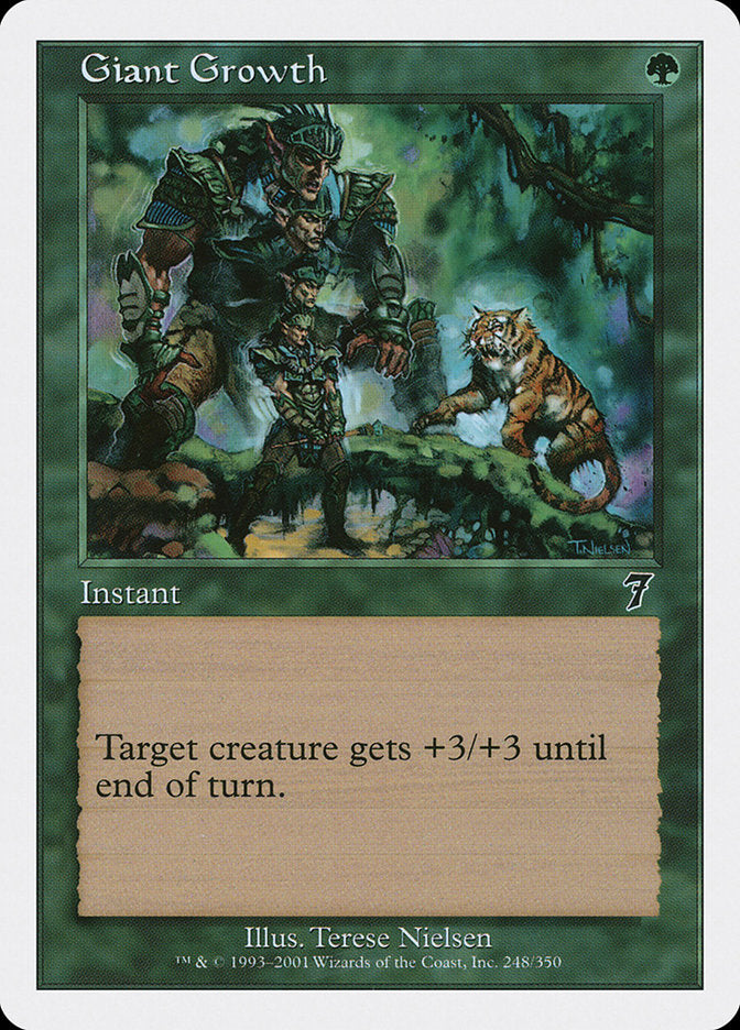 Giant Growth [Seventh Edition] | Card Citadel