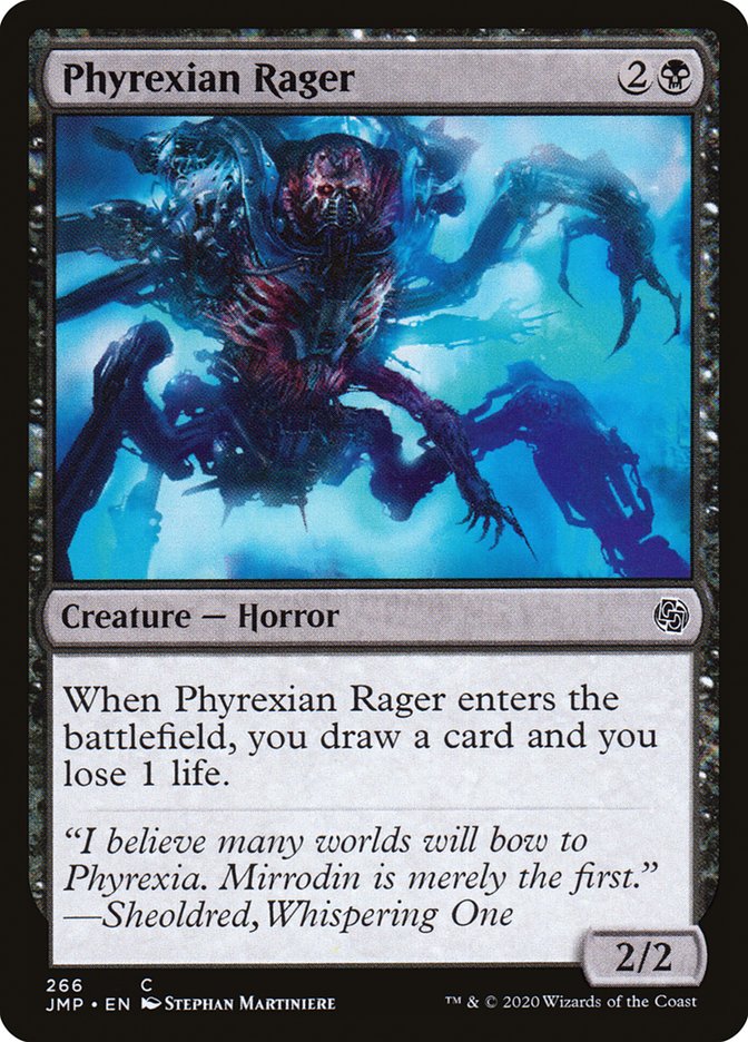 Phyrexian Rager [Jumpstart] | Card Citadel