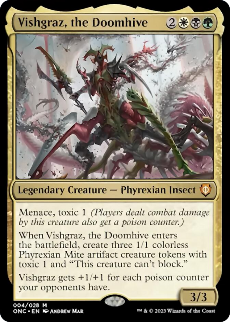 Vishgraz, the Doomhive [Phyrexia: All Will Be One Commander] | Card Citadel