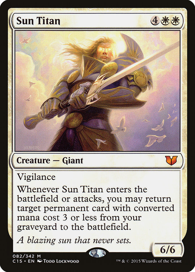 Sun Titan [Commander 2015] | Card Citadel