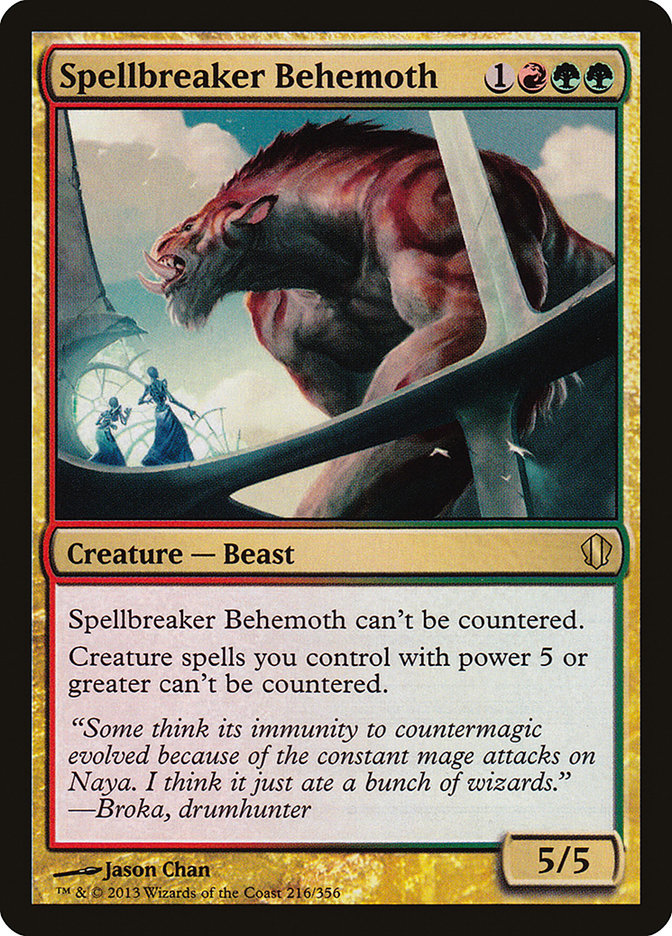 Spellbreaker Behemoth [Commander 2013] | Card Citadel