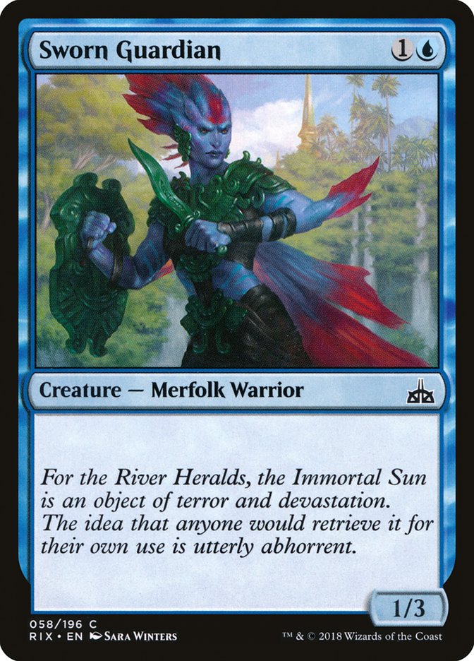 Sworn Guardian [Rivals of Ixalan] | Card Citadel