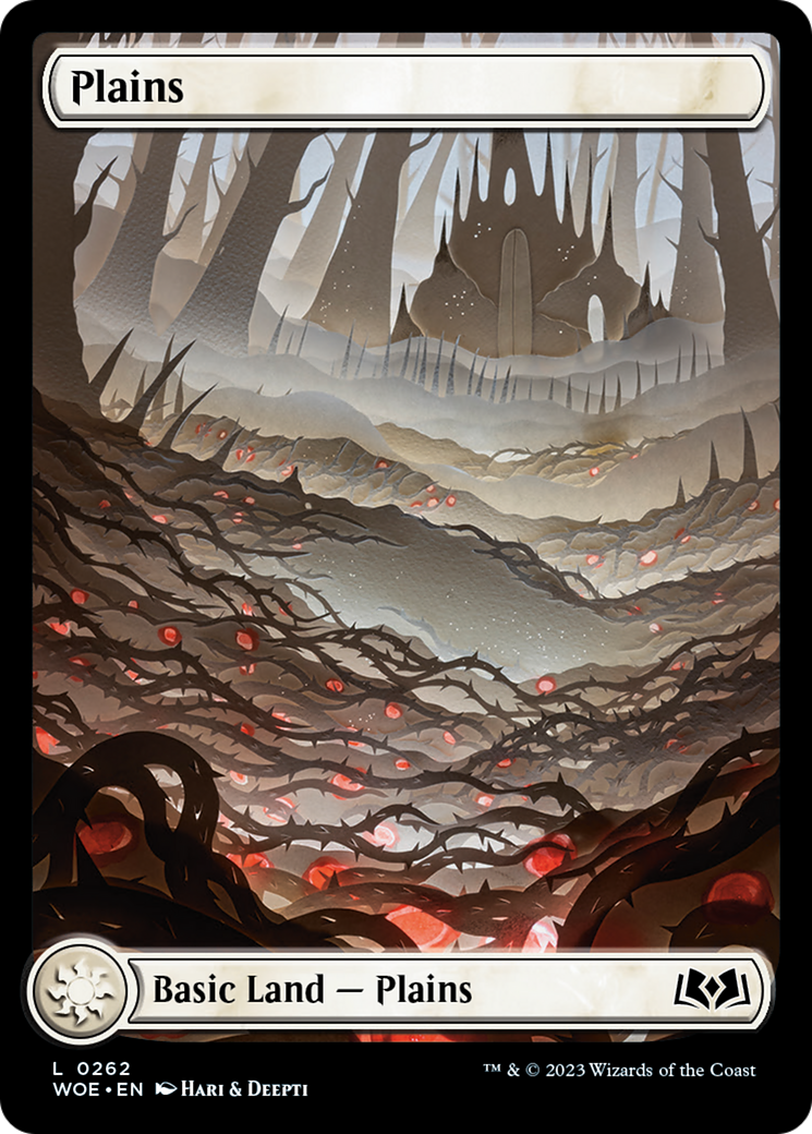 Plains (262) (Full-Art) [Wilds of Eldraine] | Card Citadel