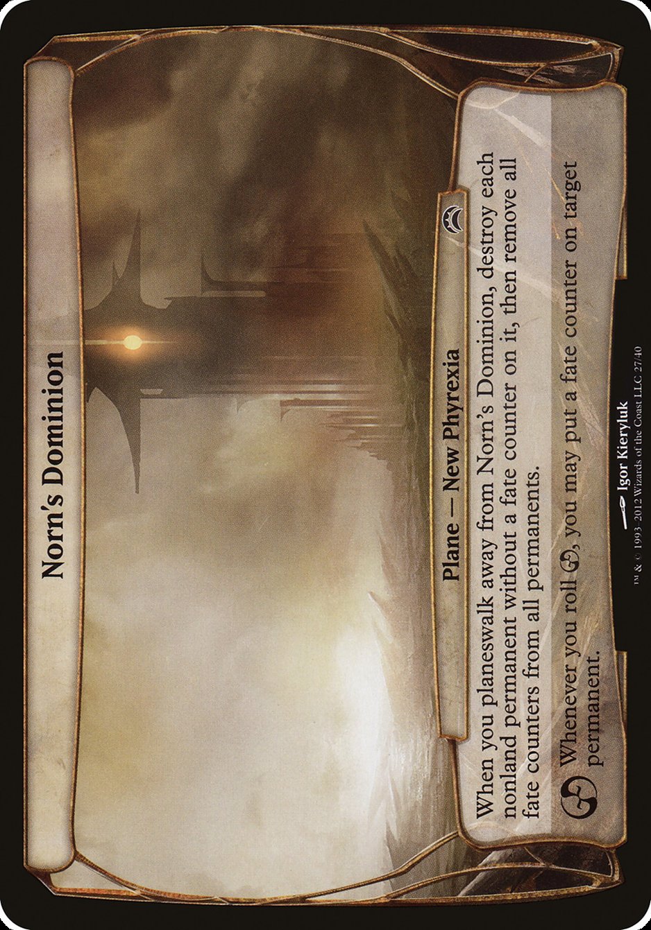 Norn's Dominion [Planechase 2012 Planes] | Card Citadel
