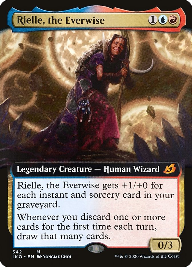 Rielle, the Everwise (Extended Art) [Ikoria: Lair of Behemoths] | Card Citadel