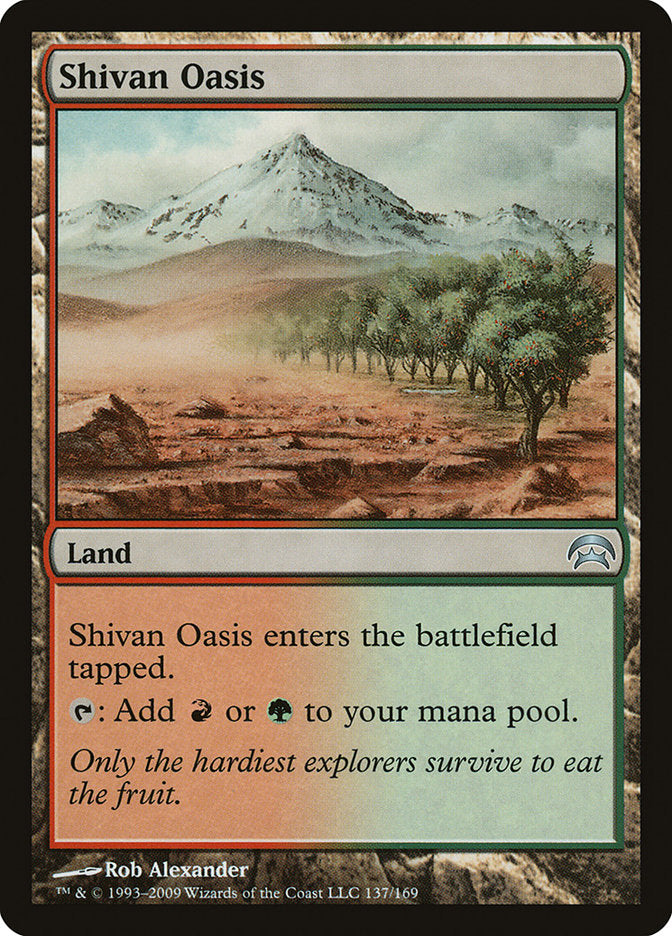 Shivan Oasis [Planechase] | Card Citadel