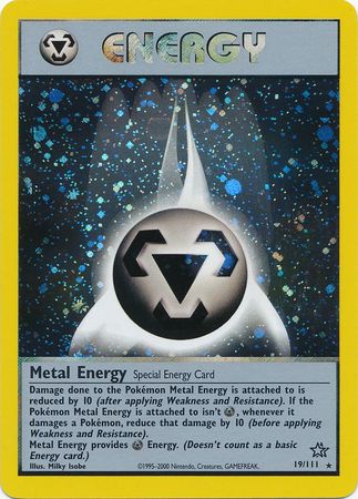 Metal Energy (19/111) [Neo Genesis Unlimited] | Card Citadel