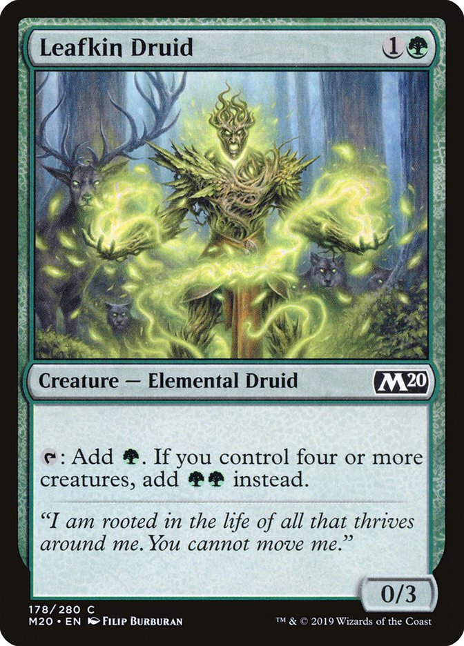 Leafkin Druid [Core Set 2020] | Card Citadel