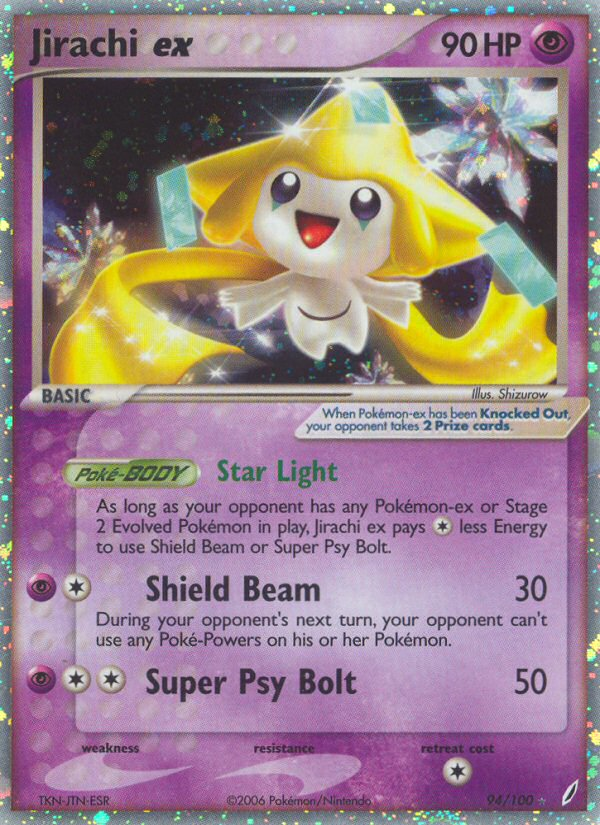 Jirachi ex (94/100) [EX: Crystal Guardians] | Card Citadel