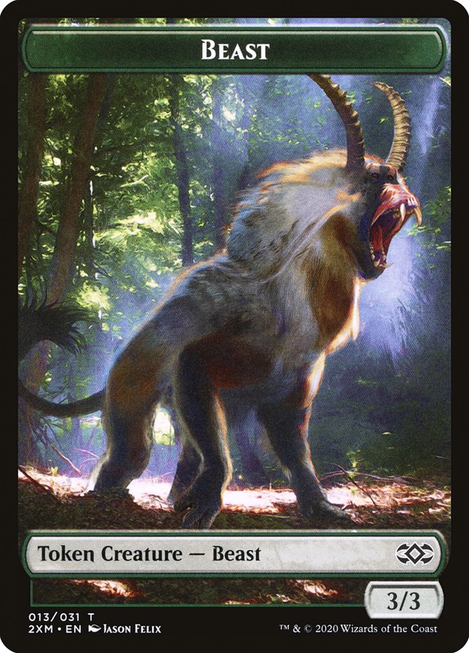 Beast Token [Double Masters] | Card Citadel